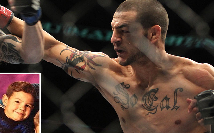 O garotinho com cara de bebê cresceu para ser um cara durão -- o peso pena Cub Swanson busca outro KO no UFC 152.